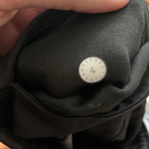 Lululemon Train Times Crop 17" Heathered Black 4 - Picture 12 of 12